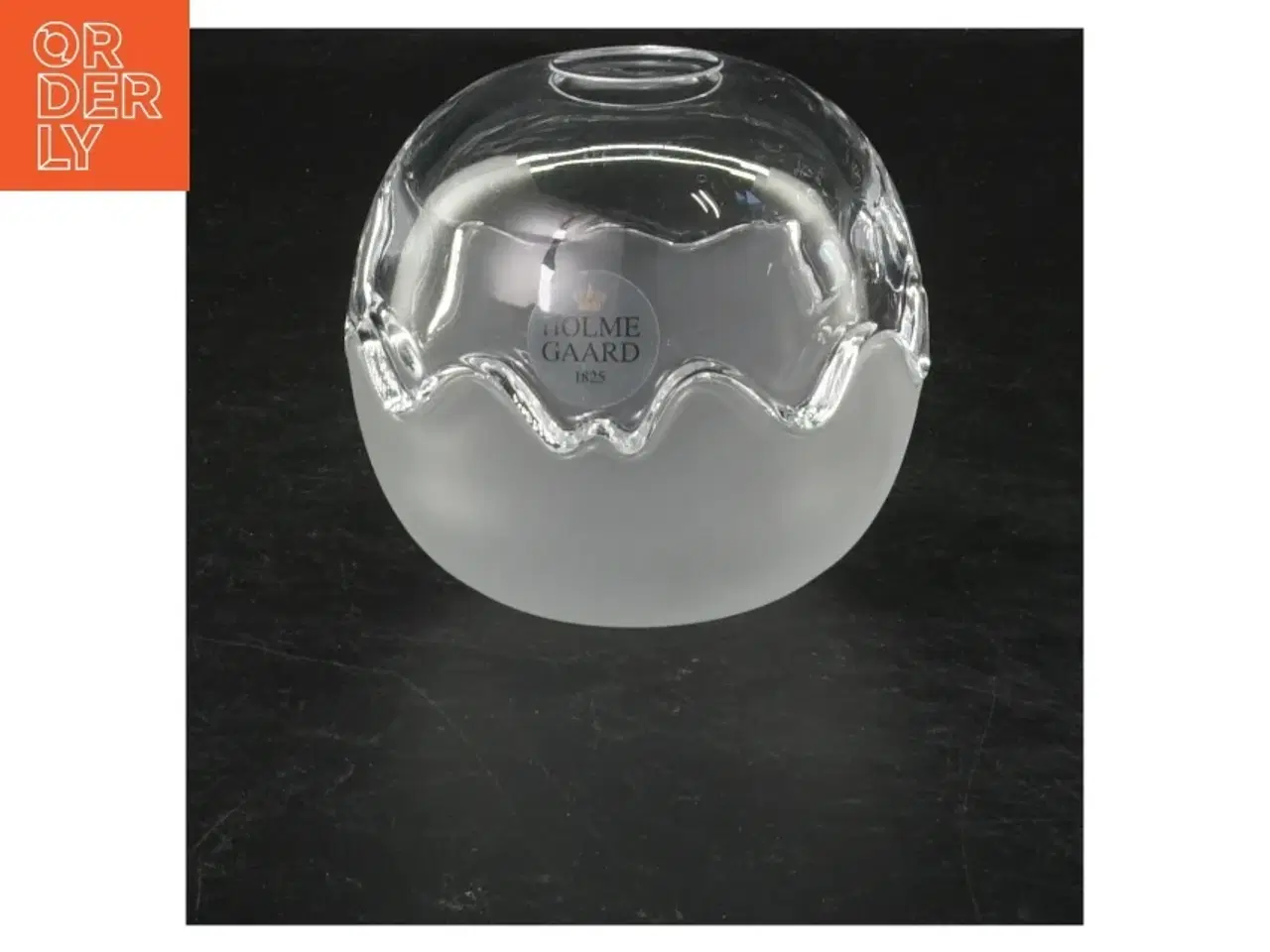 Billede 1 - Glas æg fra Holmegaard fra Holmegaard (str. 8x8 cm)