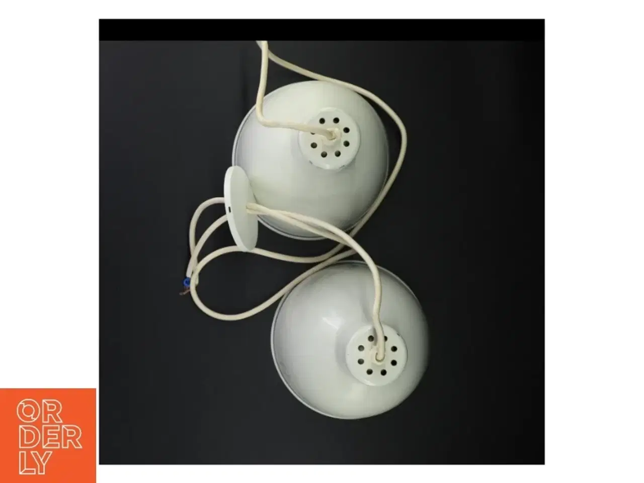 Billede 2 - Vintage pendellamper (str. 18 x 16 cm)