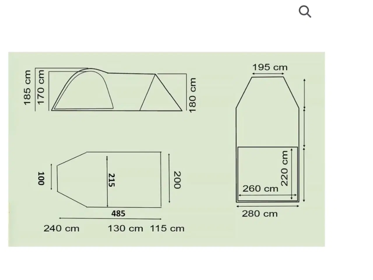 Billede 2 - HD Camp Ultra XL telt