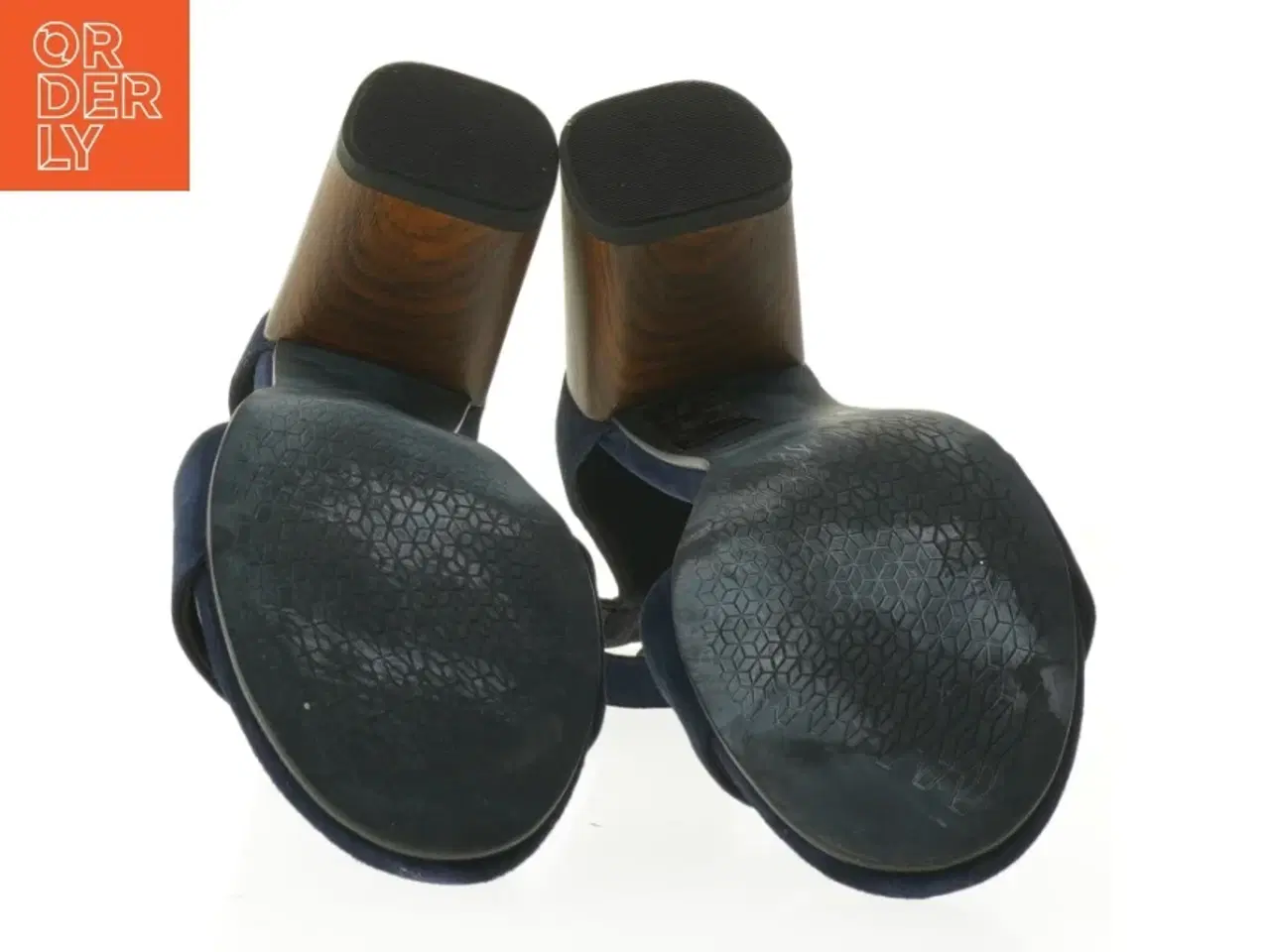 Billede 2 - Blå hælsko med ankelrem fra Vagabond (str. 38 cm)