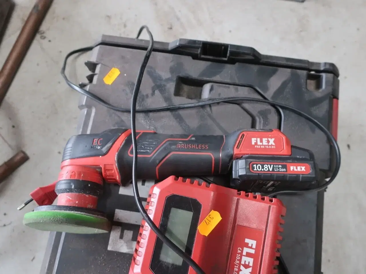 Billede 2 - Poleringsmaskine FLEX PXE 80 10.8-EC