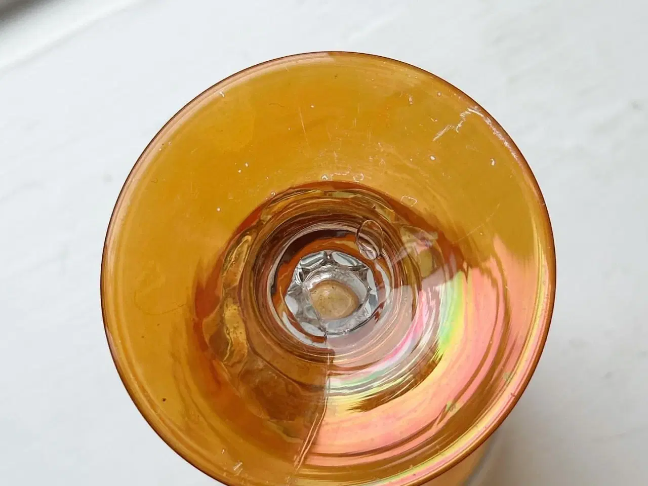 Billede 8 - Glaspokal, orange sæbebobleeffekt