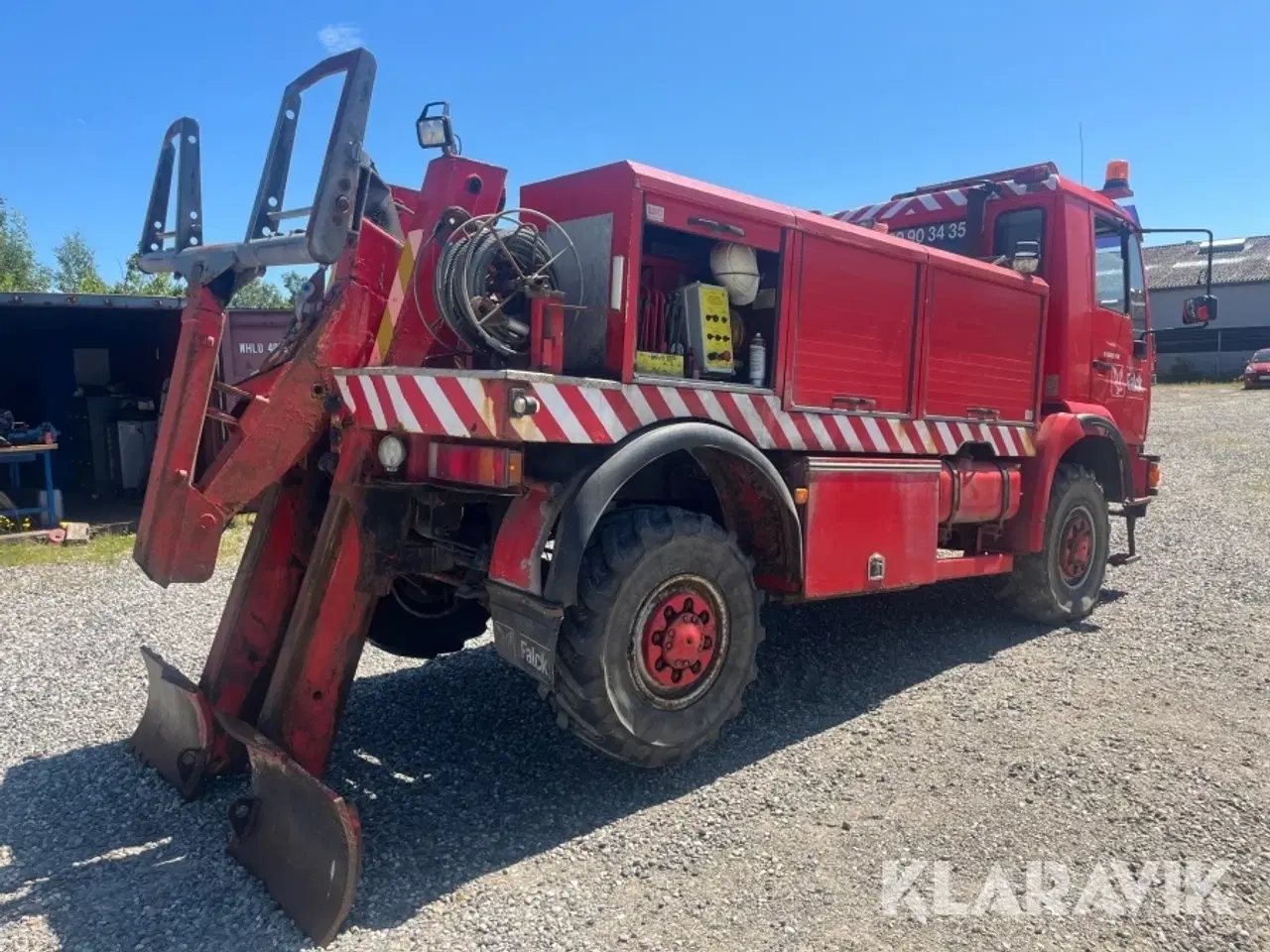 Billede 5 - Fritrækker / Unimog MAN 10.224 4x4