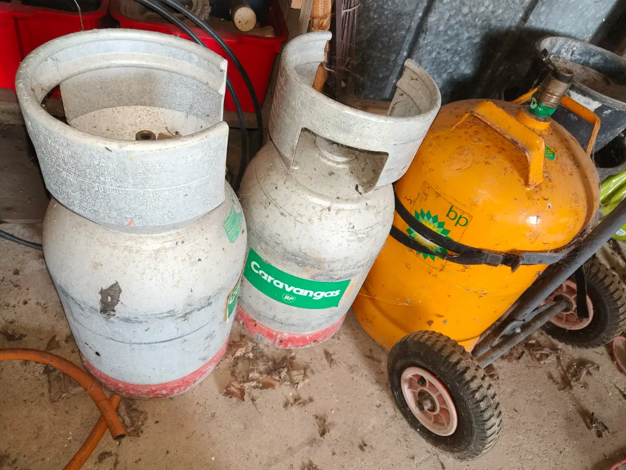 Billede 1 - 3 gas flasker