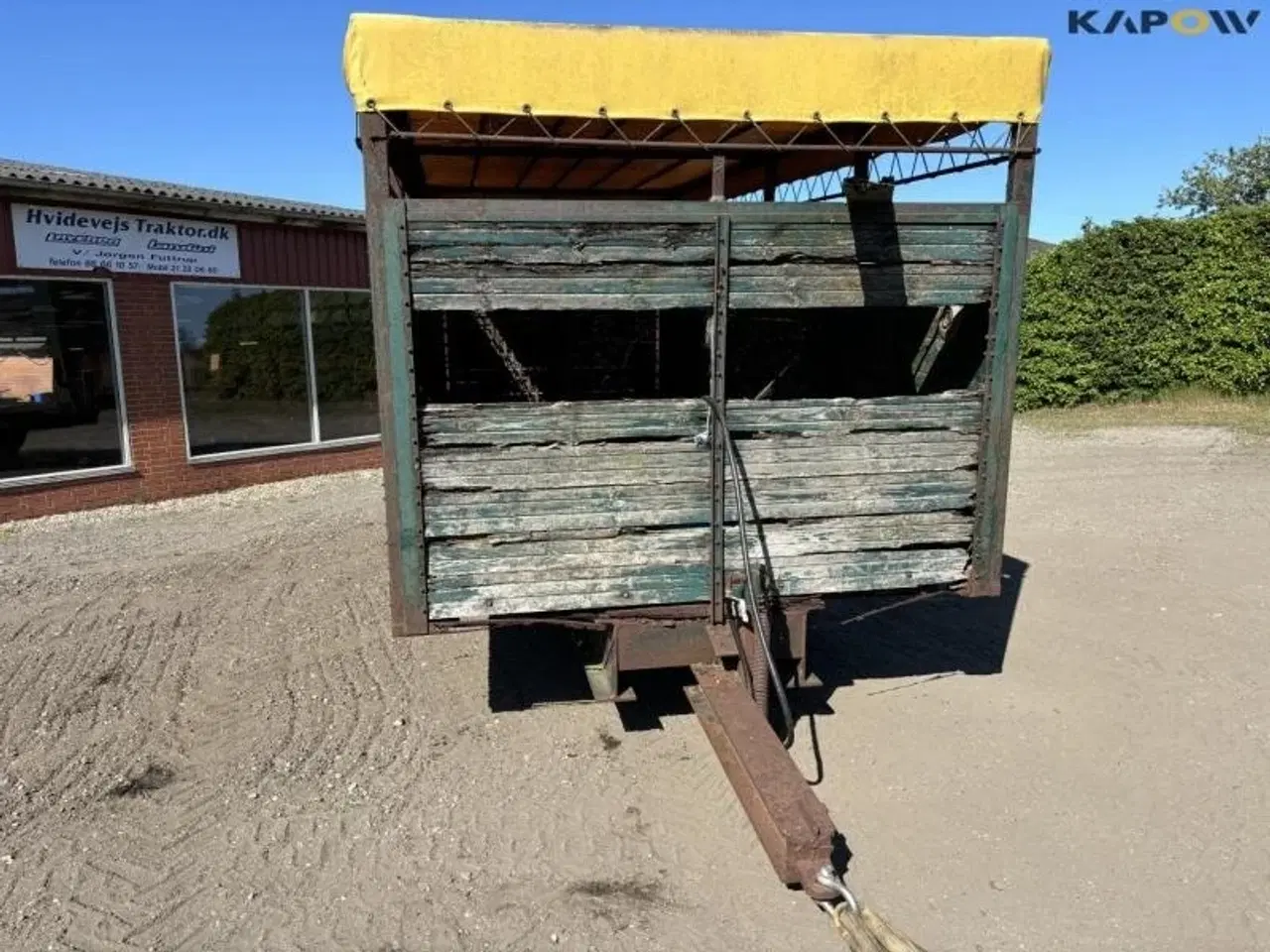 Billede 2 - - - - Kreaturvogn