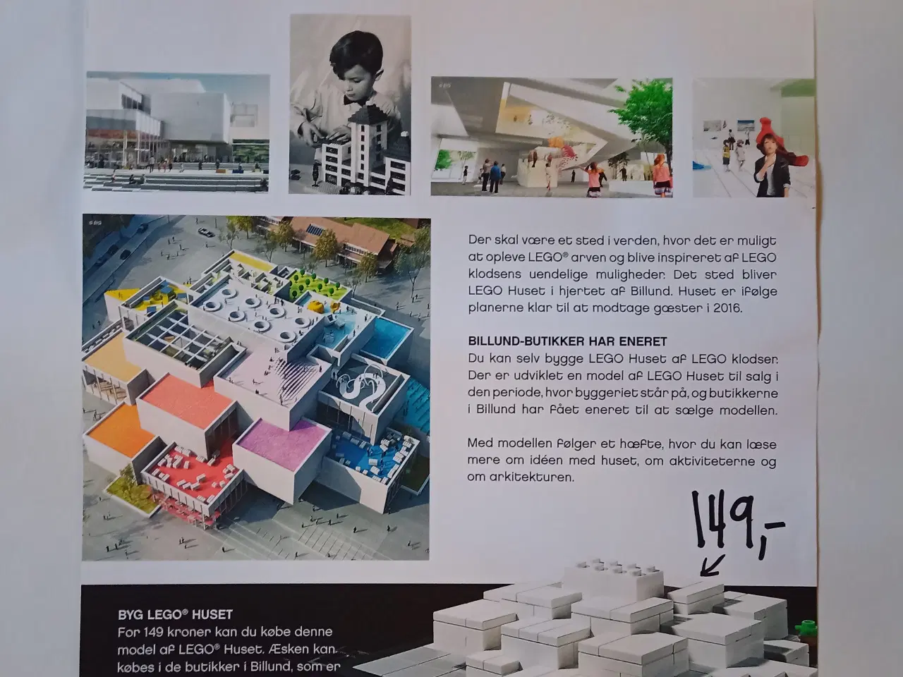 Billede 1 - Lego House plakat.