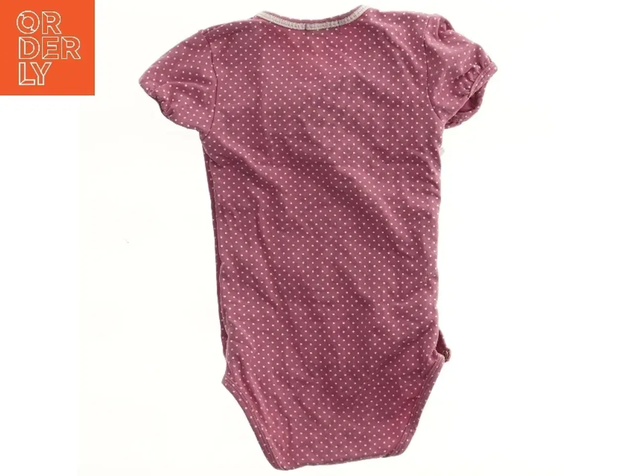 Billede 2 - Kortærmet bodystocking med prikker fra Norlie (str. 86)