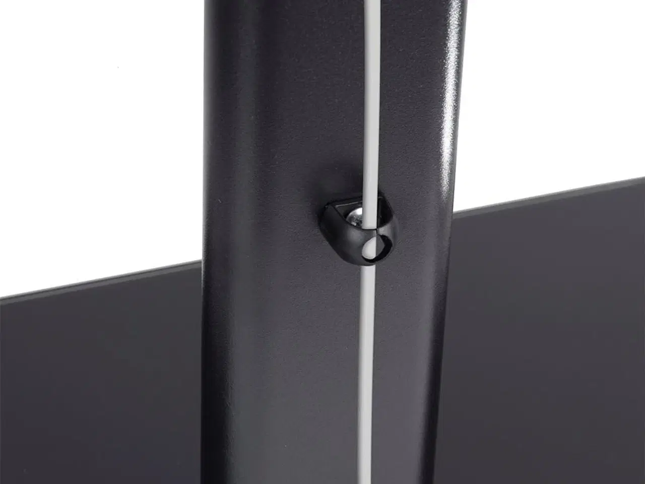 Billede 6 - TV bordstand – Maclean MC-450, universal 32–65", VESA 400×400, hærdet glas, højdejusterbar, max 40 kg