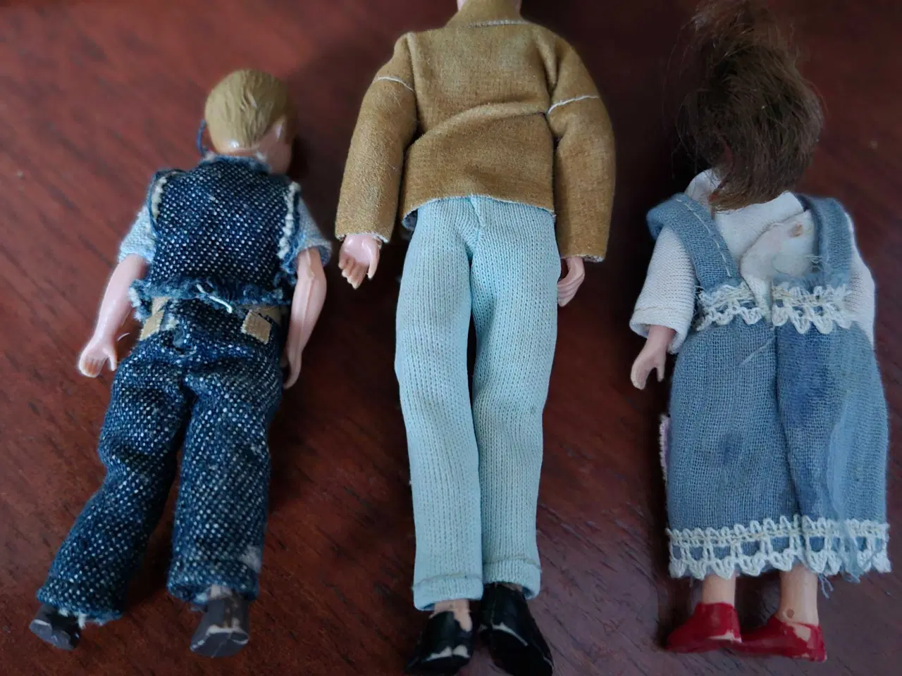 Billede 4 - 3 dukkehusdukker fea 1981