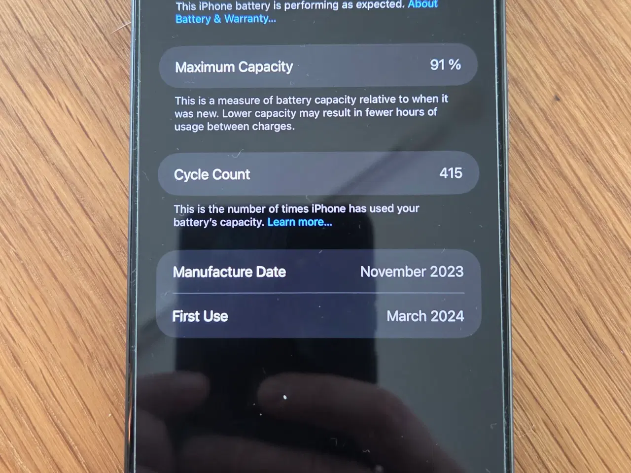 Billede 4 - Iphone 15 Pro MAX 265Gb