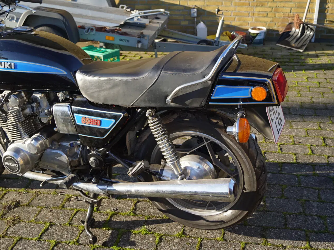 Billede 3 - Suzuki GS 850 G i pæn stand. 24500.- synet Dec. 24