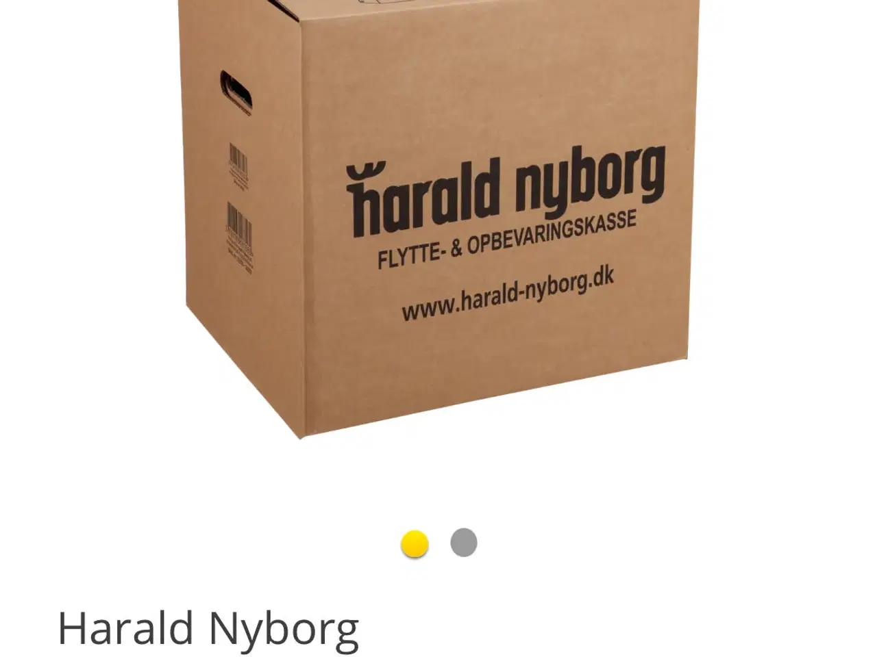 Billede 2 - Store / senior og små / junior flyttekasser