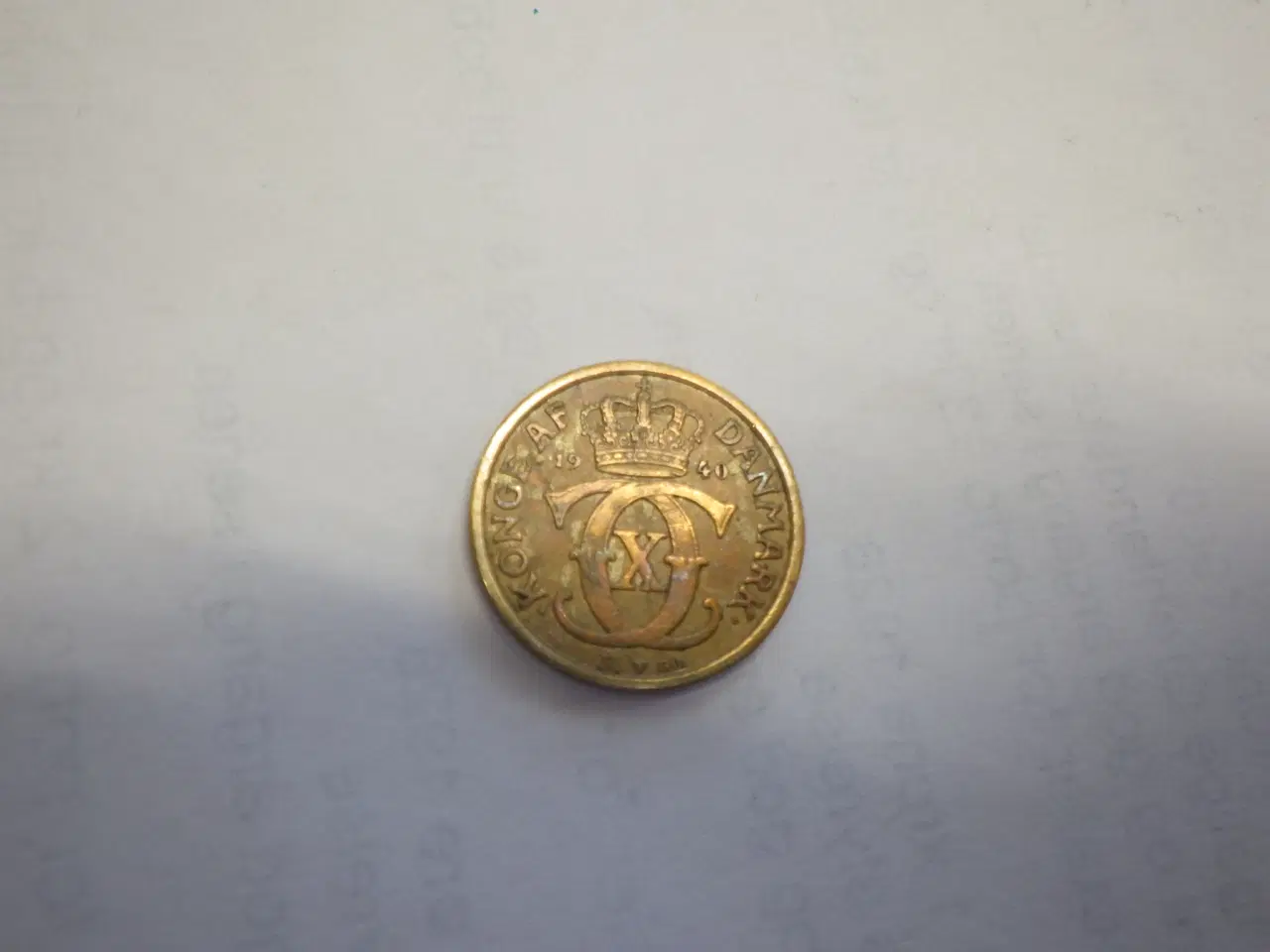 Billede 1 - danmark 1/2 krone fra 1940