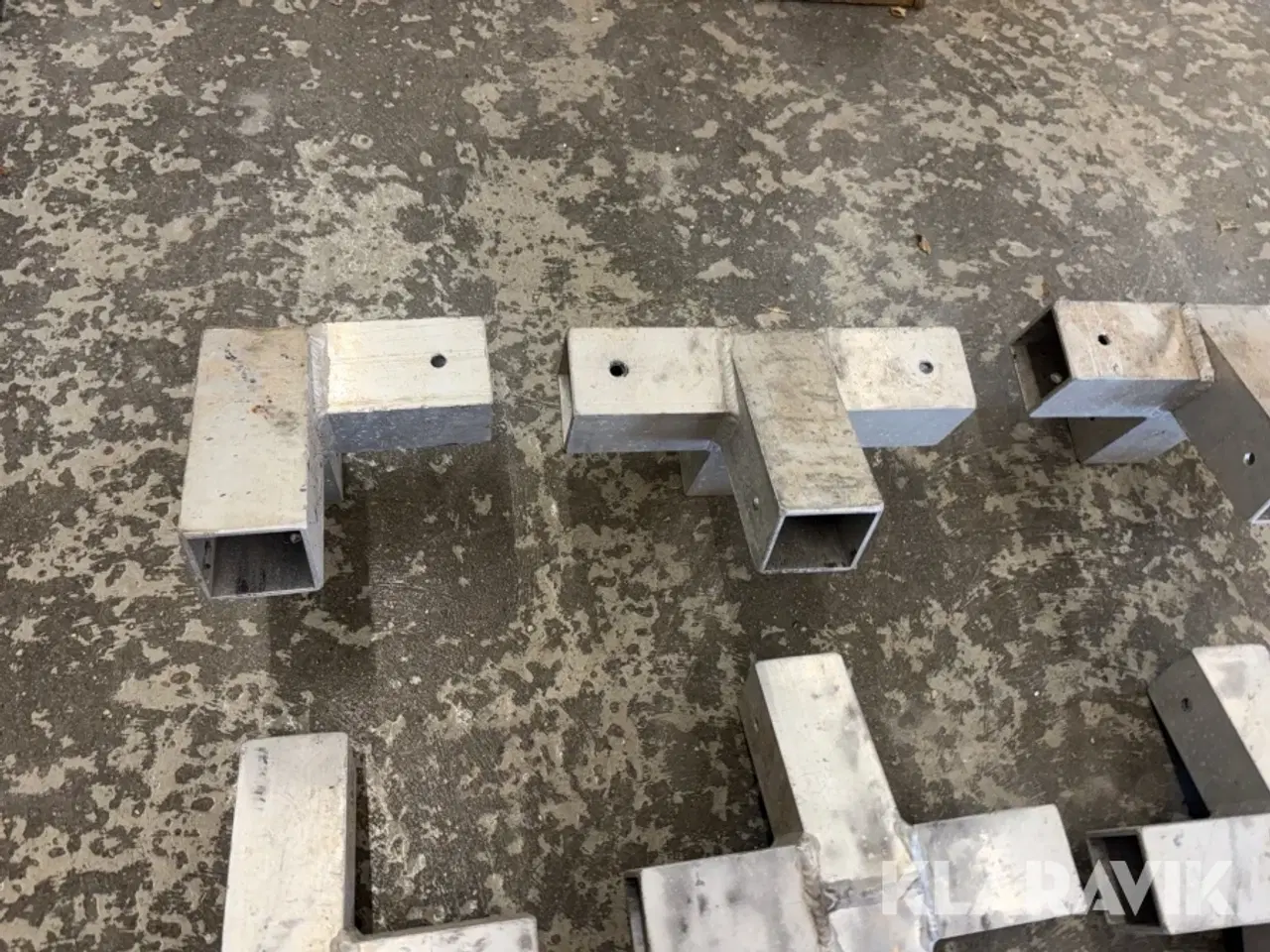 Billede 6 - Alu stativ til bygselv telt.