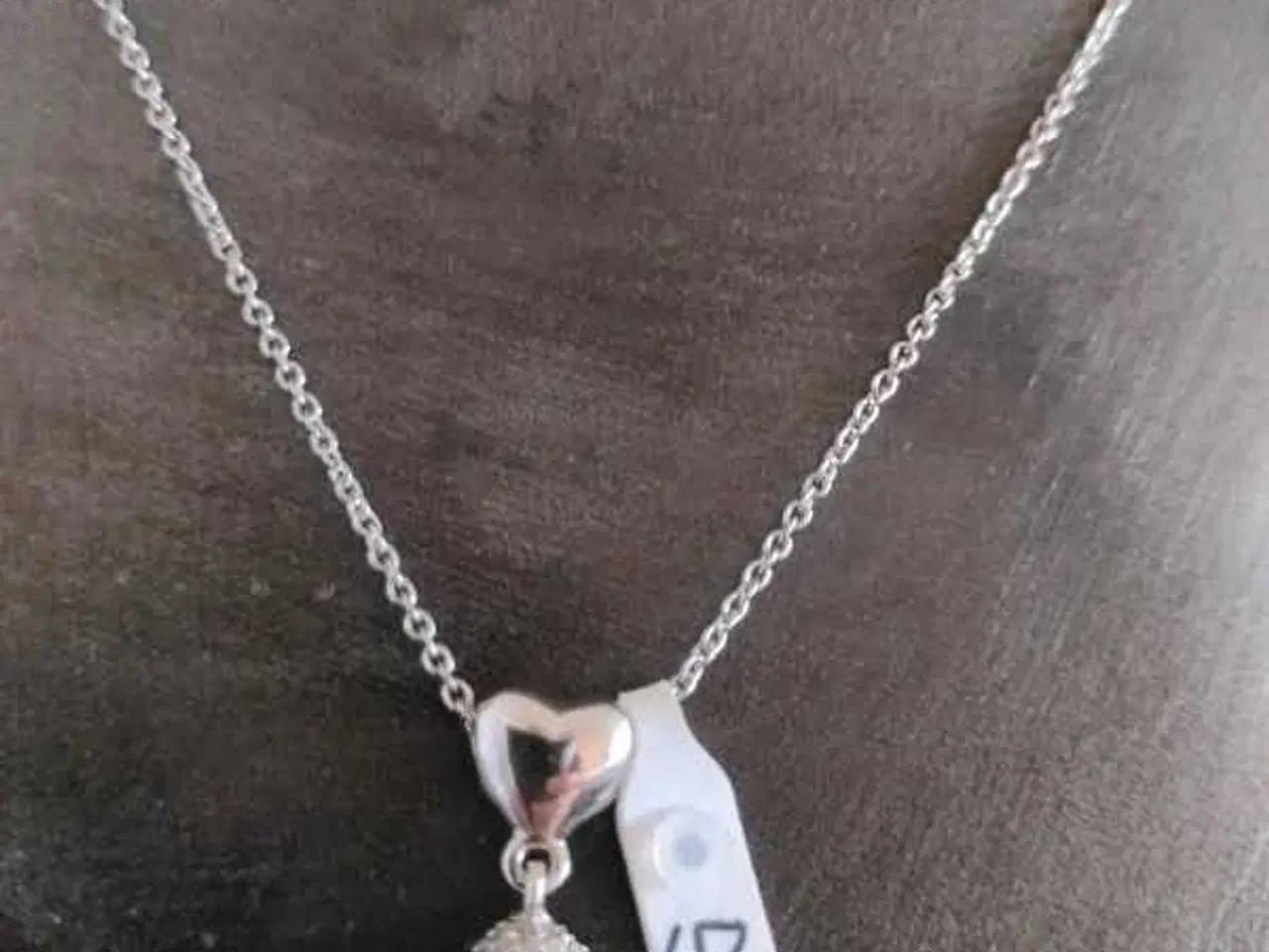 Billede 4 - Ny og ubrugt halskæde med vedhæng i 925 sterling s