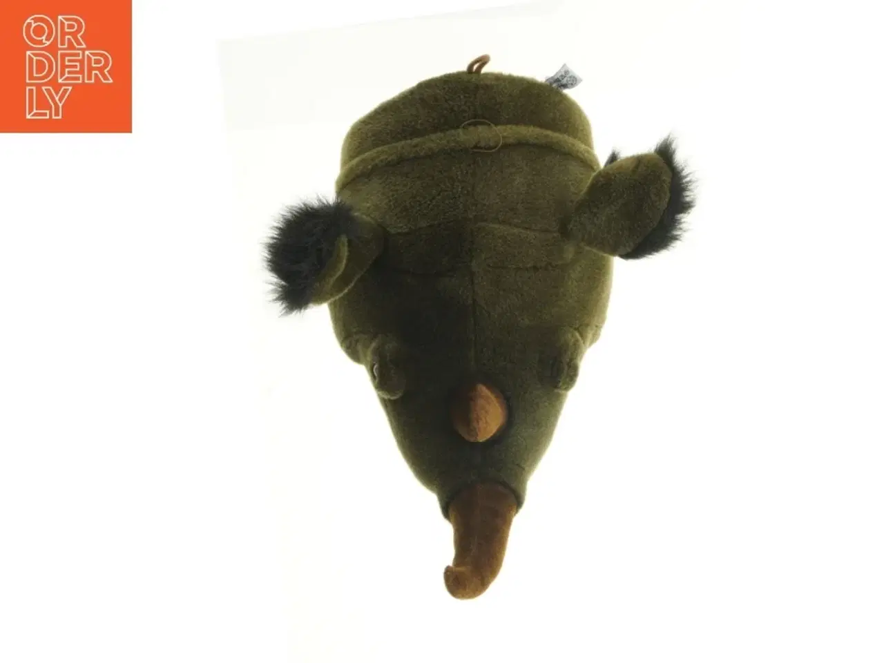 Billede 2 - Dyrehoved dekoration i plys (str. 35 cm)