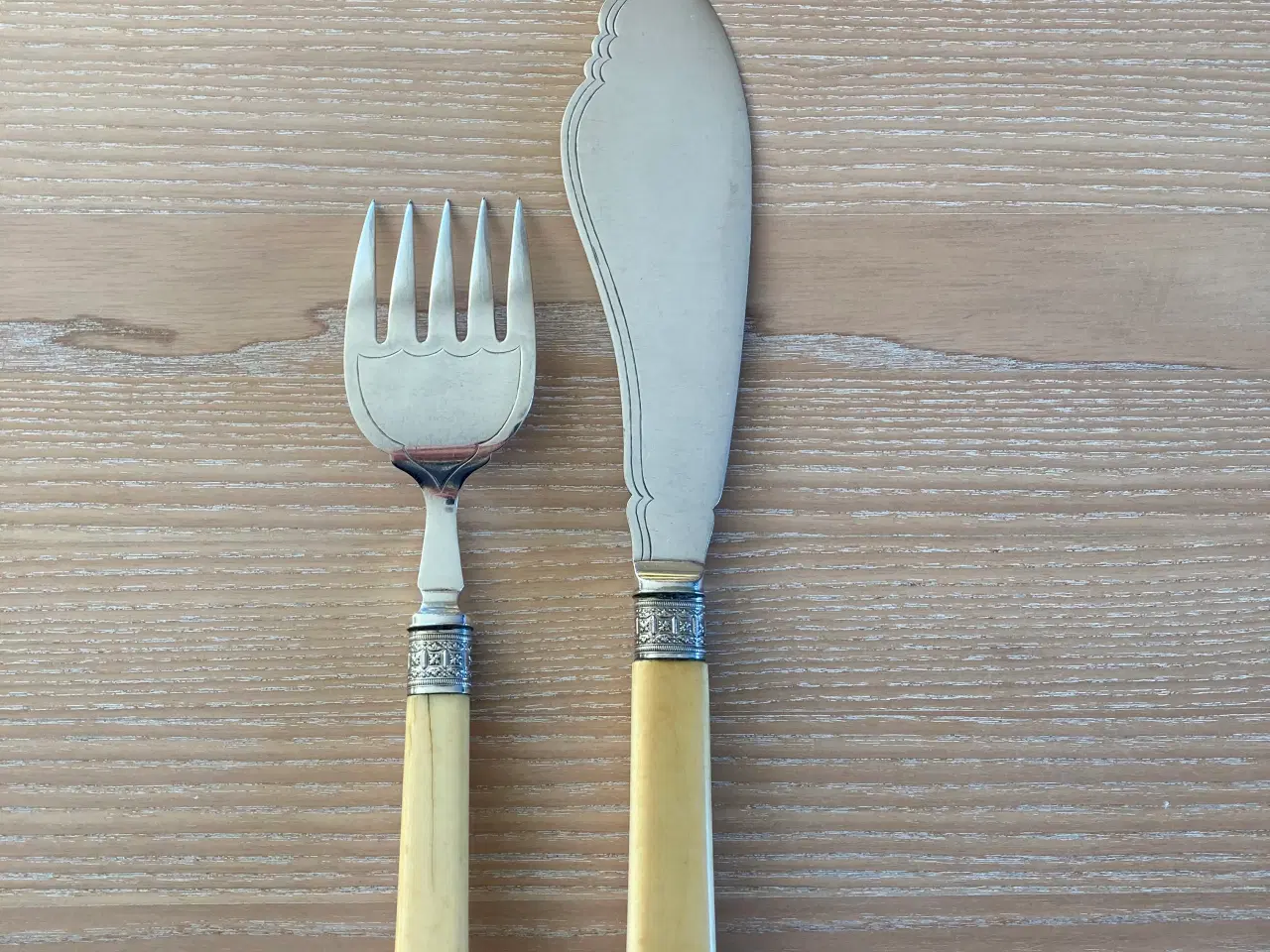 Billede 2 - Bestik / trancher sæt / sølvtøj