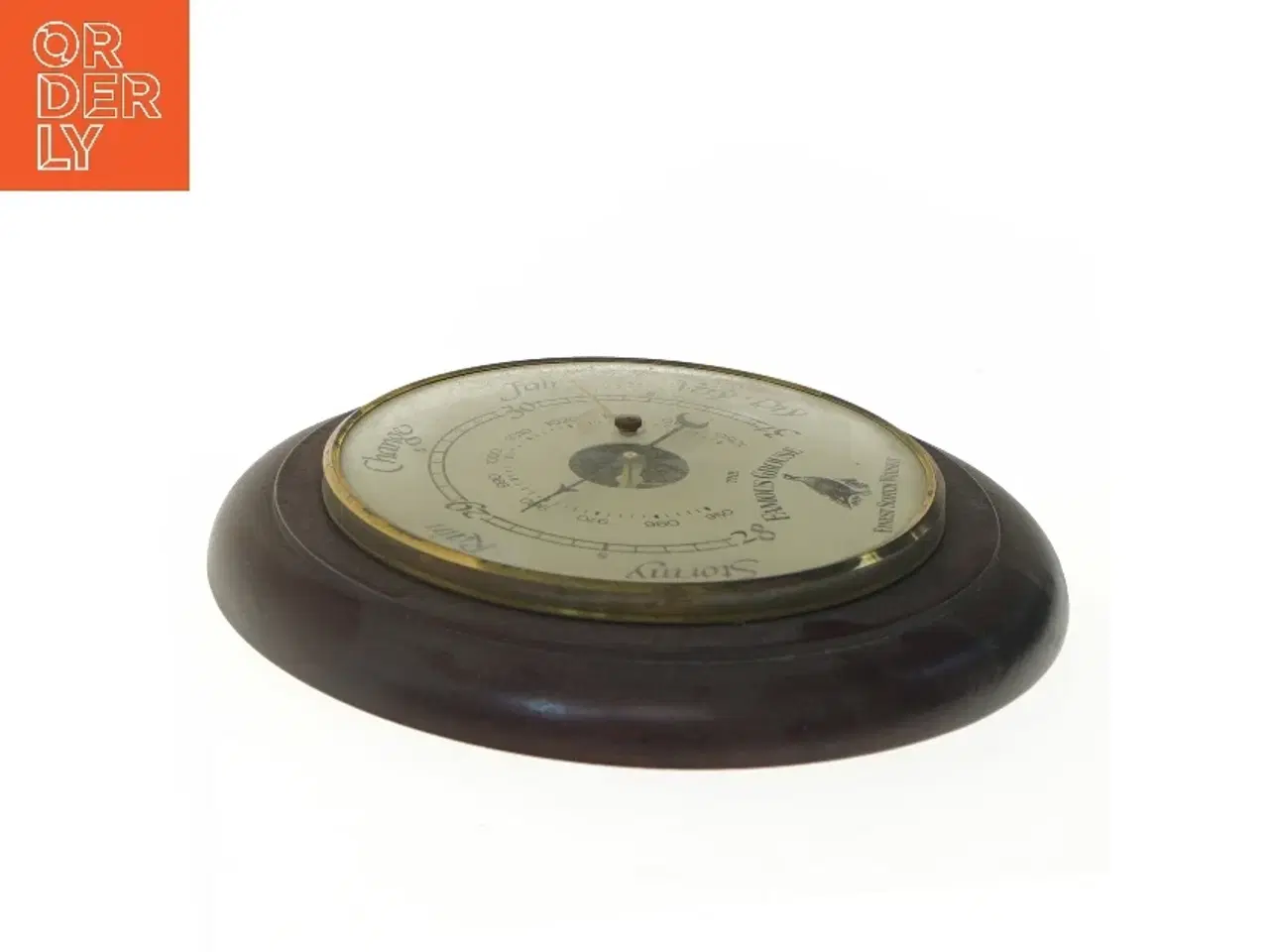 Billede 3 - Væghængt barometer (str. Ø 22 cm)