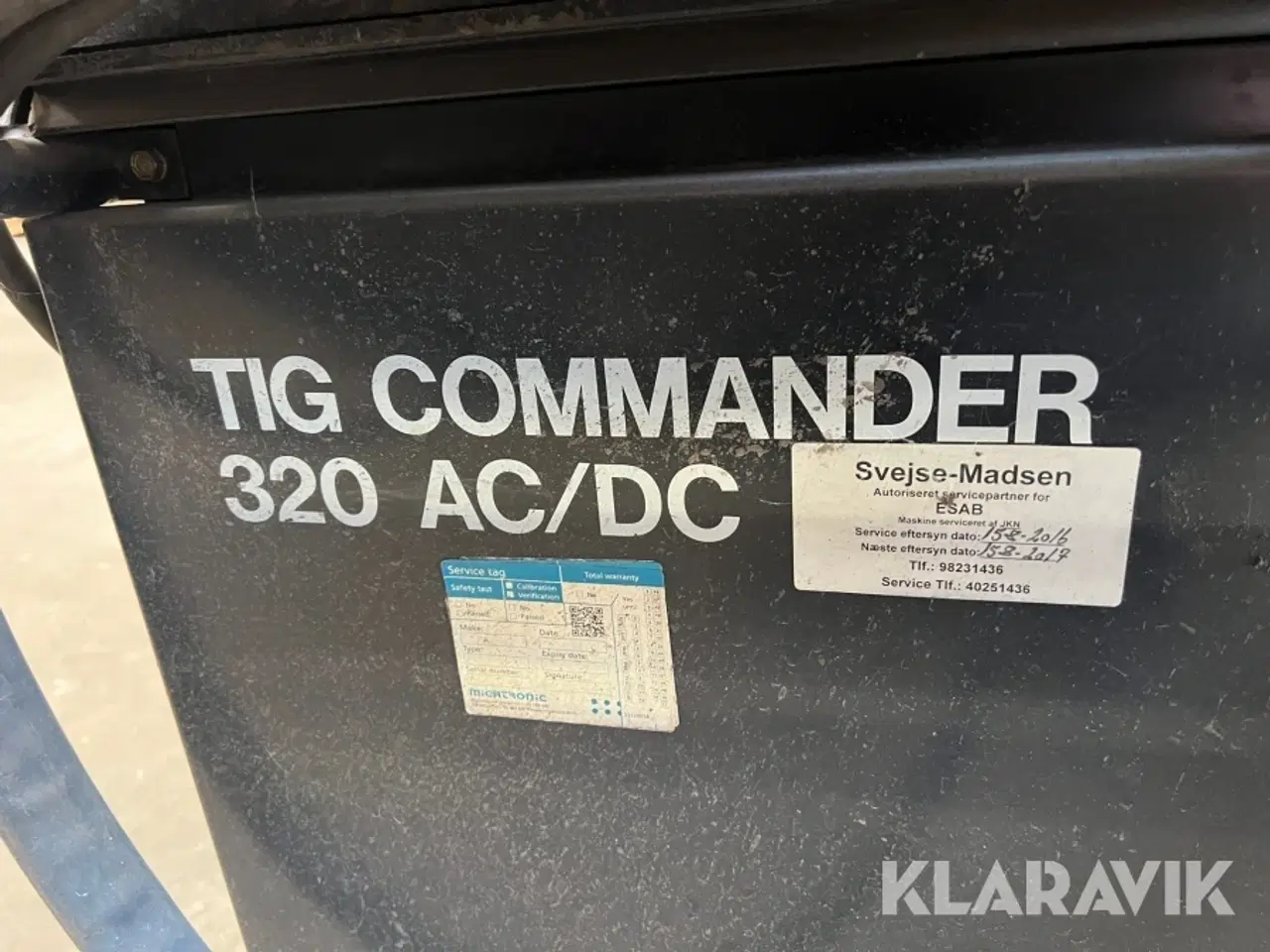 Billede 5 - Aluminium Svejsemaskine Migatronic TIG COMMANDER 320 AC/DC