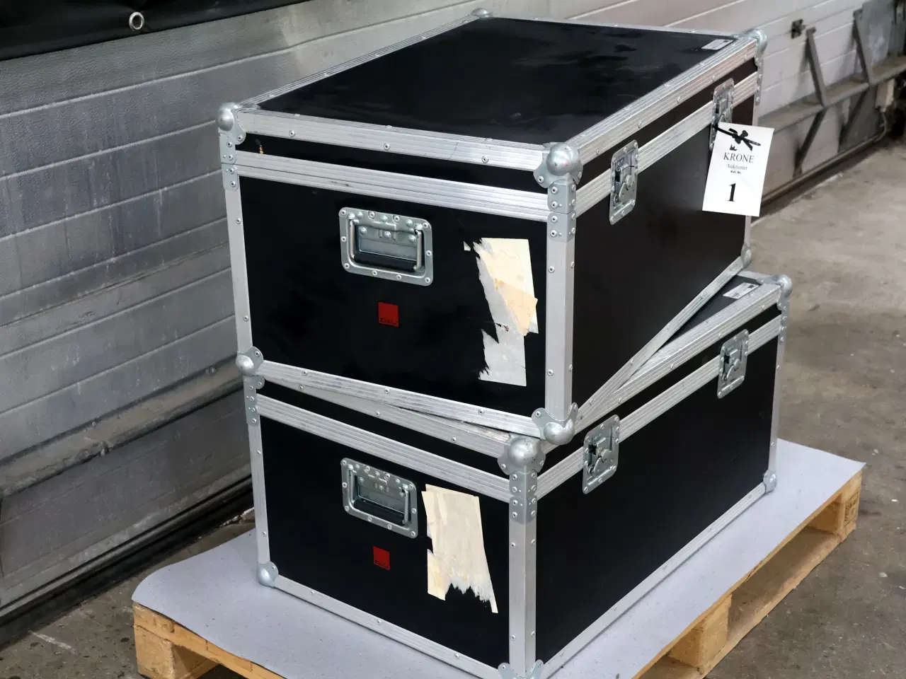 Billede 2 - 2 Stk Flightcase/transportkasser