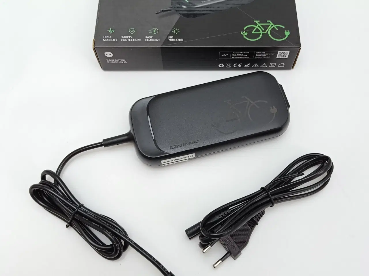 Billede 2 - NY! 42V 2A Hurtig El-Løbehjul / El-Cykler Oplader