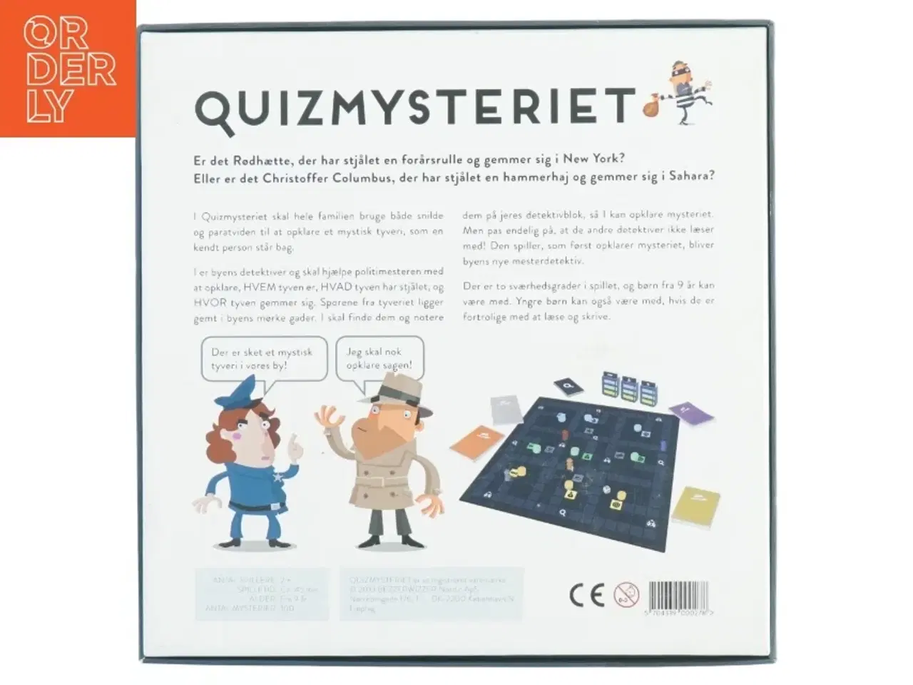 Billede 2 - Bezzerwizzer Quizmysteriet spil fra Bezzerwizzer (str. 27x27 cm)