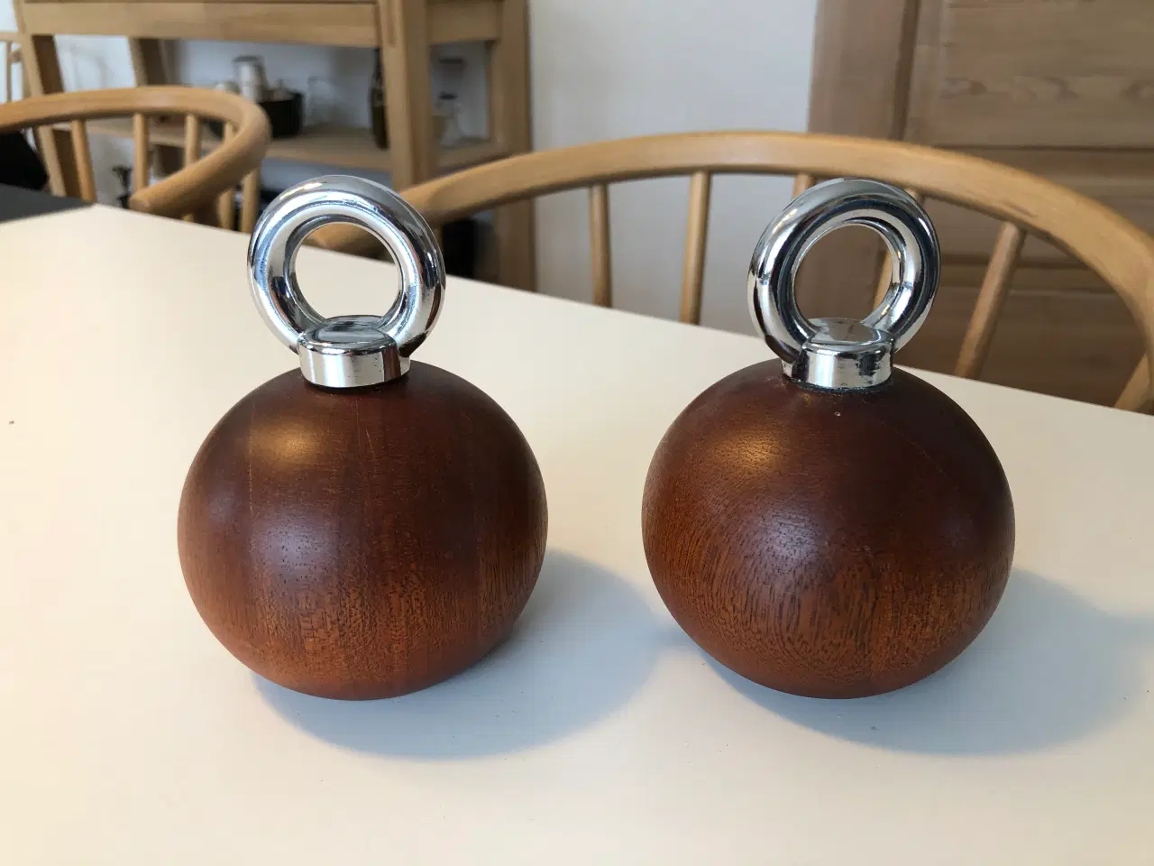 Billede 2 - Bodum salt og peber sæt i mørkt træ