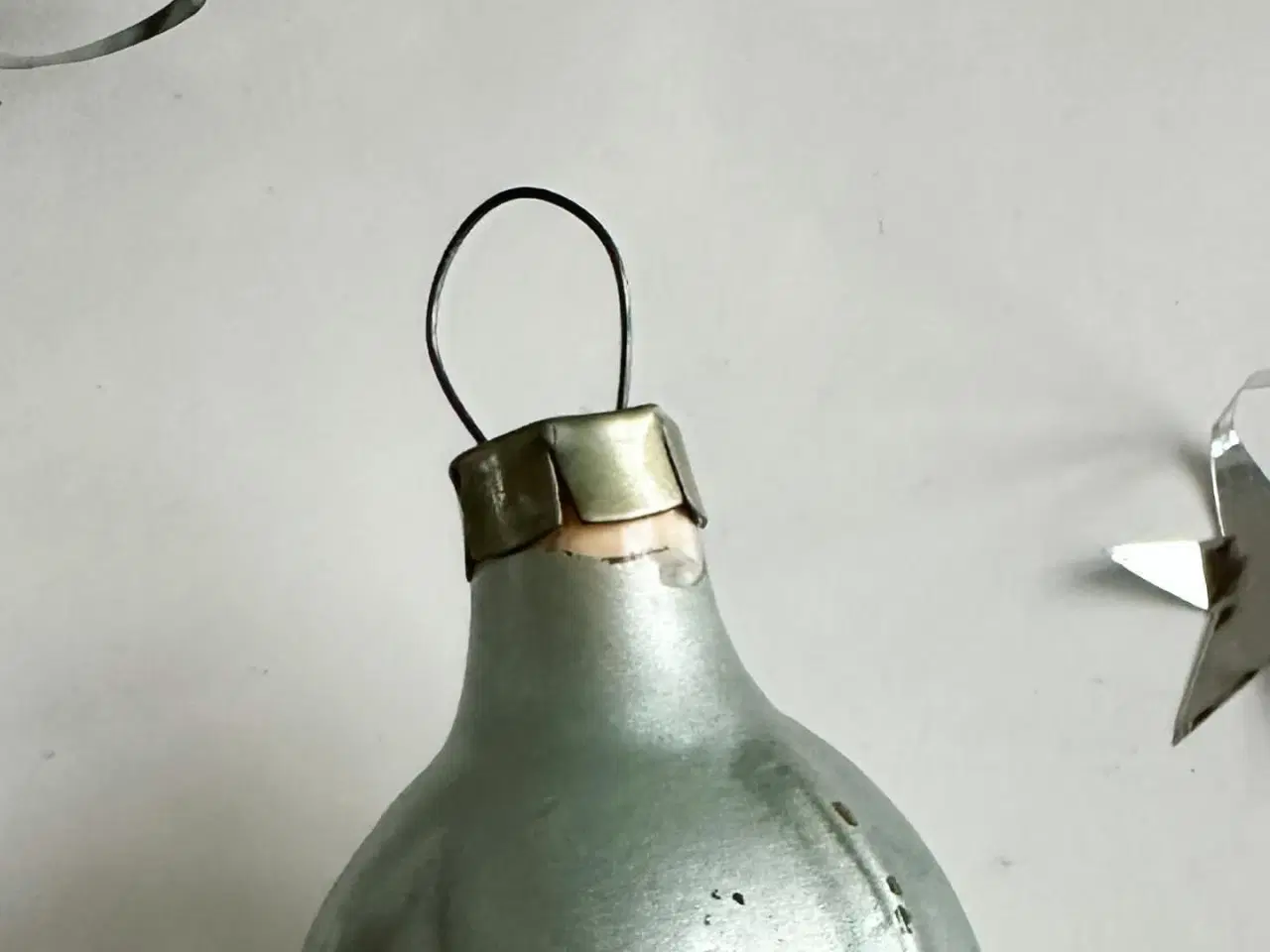 Billede 4 - Vintage julekugle, sølvmajs, NB