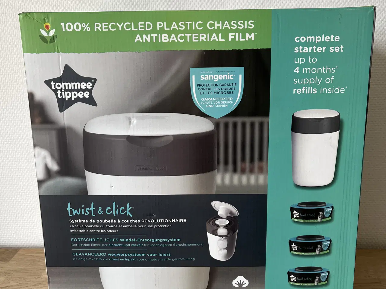 Billede 1 - HELT NY Tommee Tippee blespand incl. 4 refills