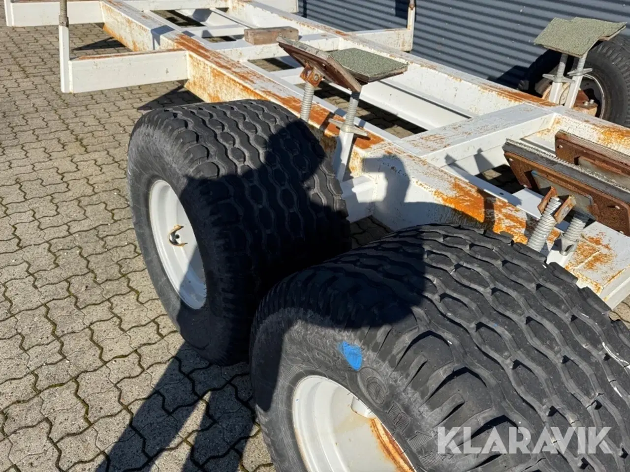 Billede 9 - Bådvogn der har stået en princess 56 på den