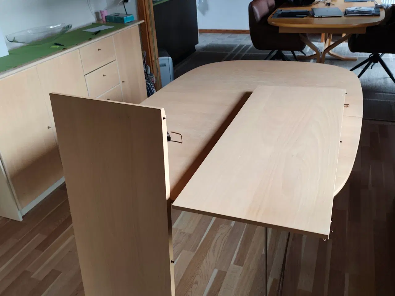 Billede 5 - Spisebord med 2 plader