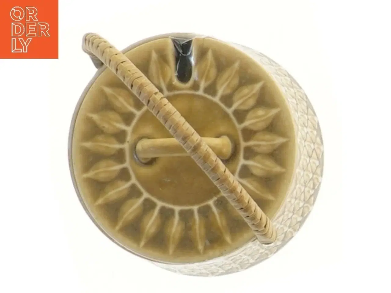 Billede 2 - Sukkerskål med låg (str. Ø 10 cm) fra Kronjyden, Danmark