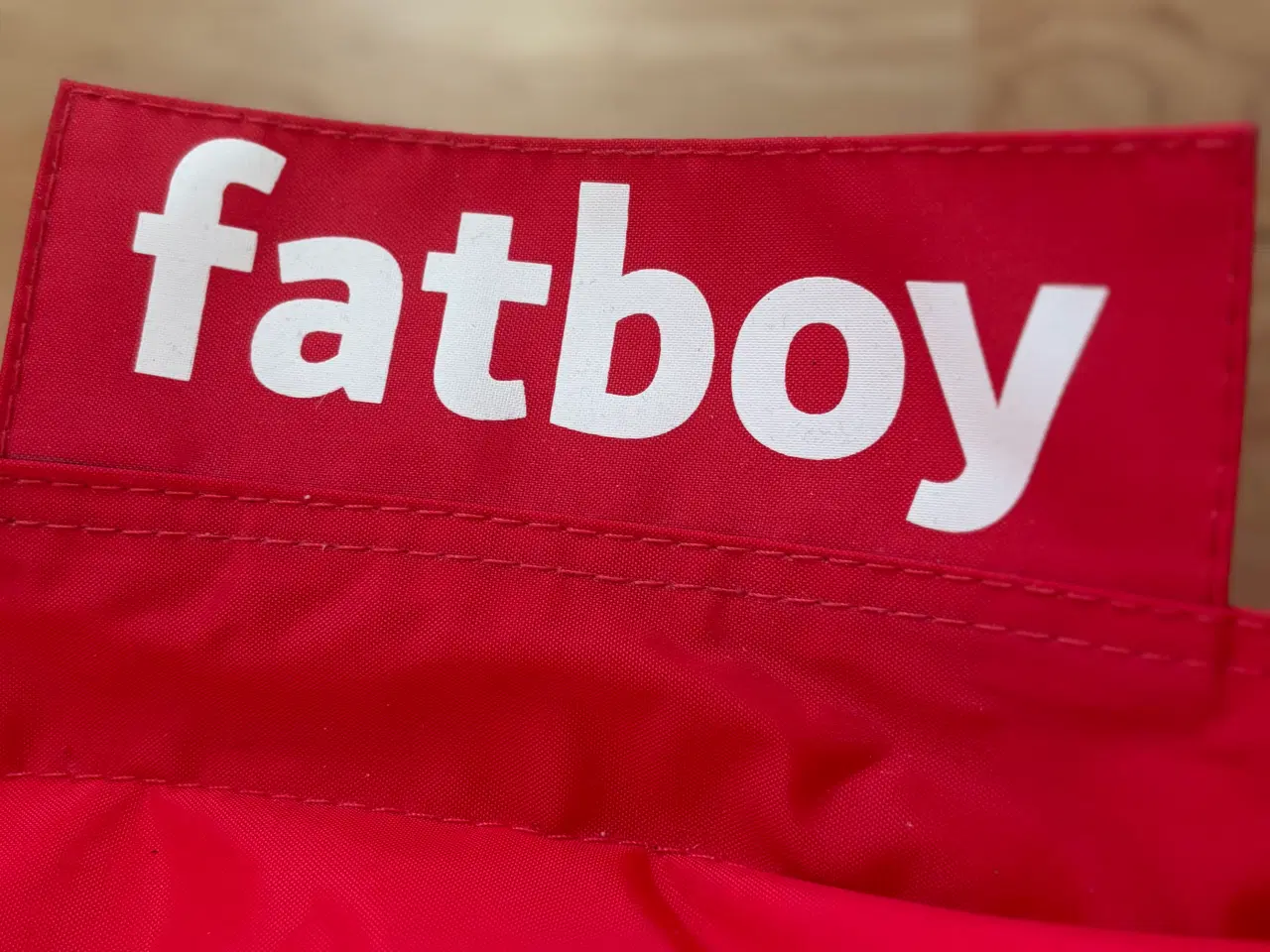 Billede 2 - Stor flot Fatboy i rød  180x140 cm