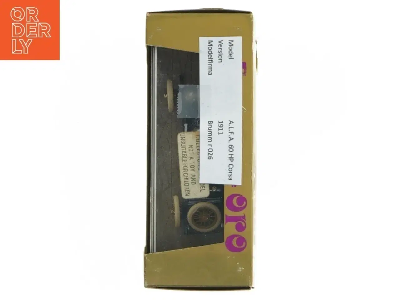 Billede 5 - A.L.F.A 60HP Corsa1911