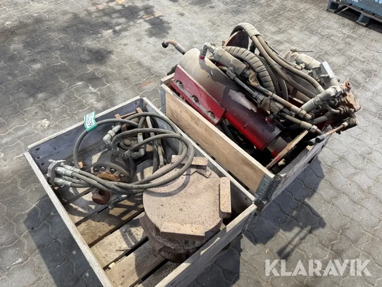 Billede 4 - Lot -Hydraulikstempler med rotator