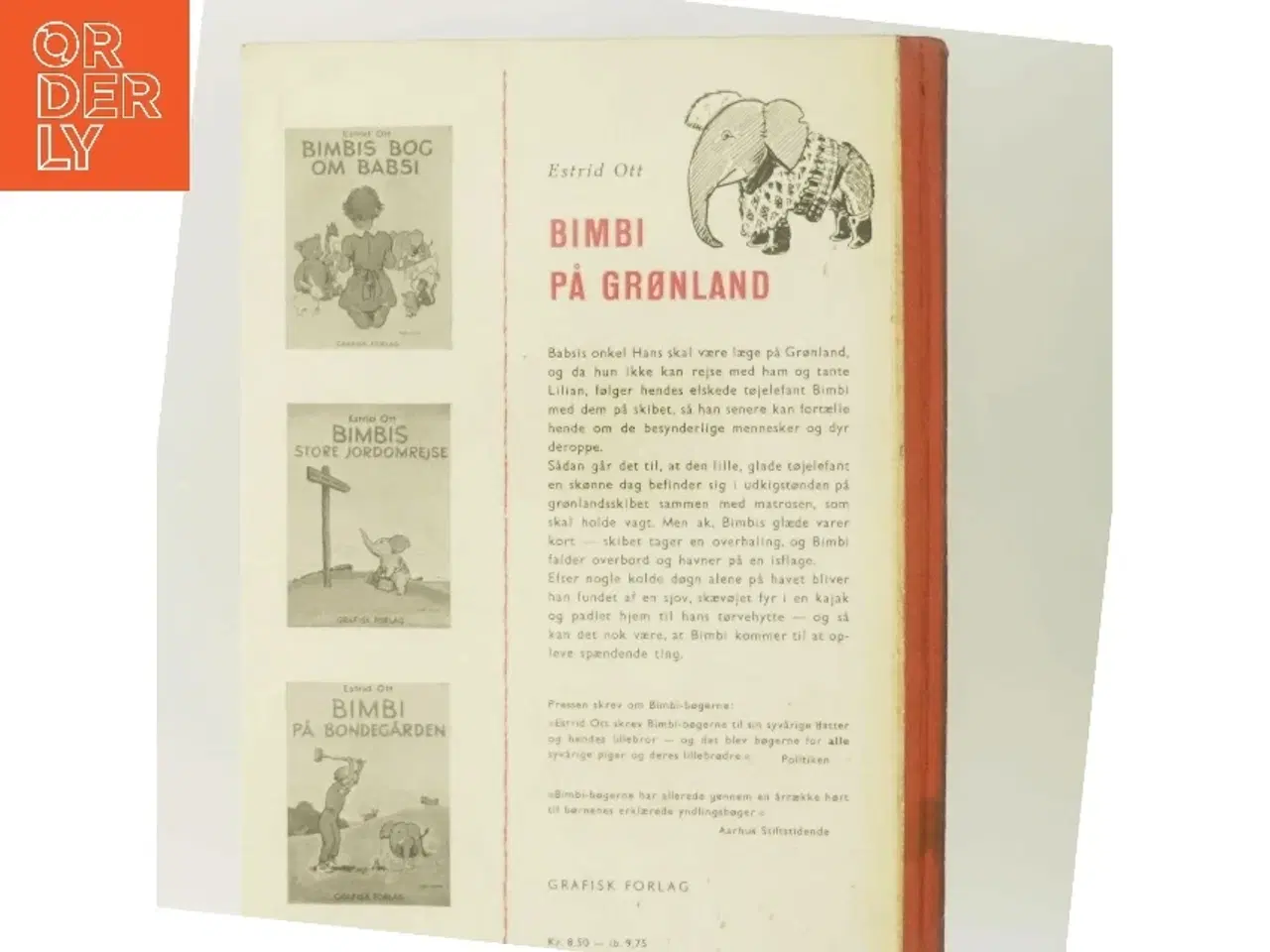 Billede 3 - Bimbi på Grønland af Estrid Ott (Bog)