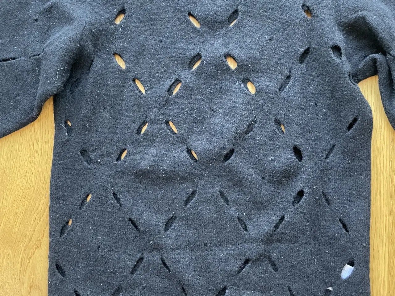 Billede 3 - Wood Wood argyle striktrøje 