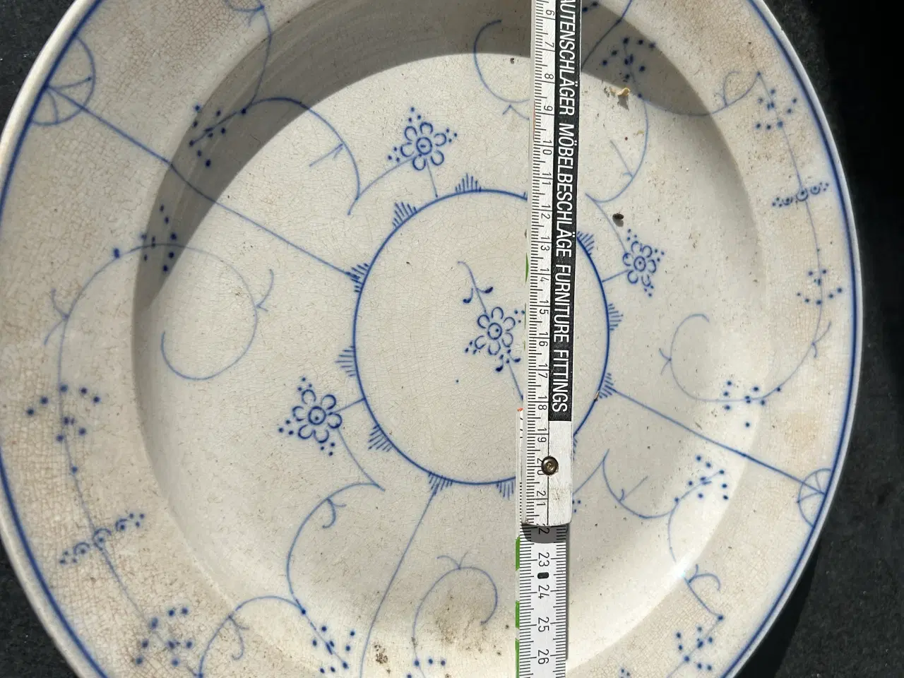 Billede 9 - Muselmalet diverse fad og tallerkener