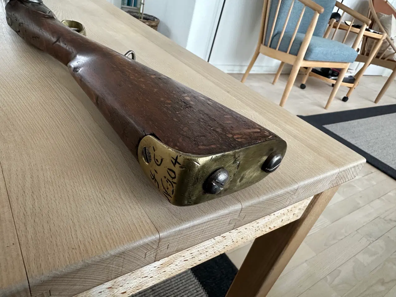 Billede 10 - Dansk Glatløbet Infanterigevær Model 1794/1808.