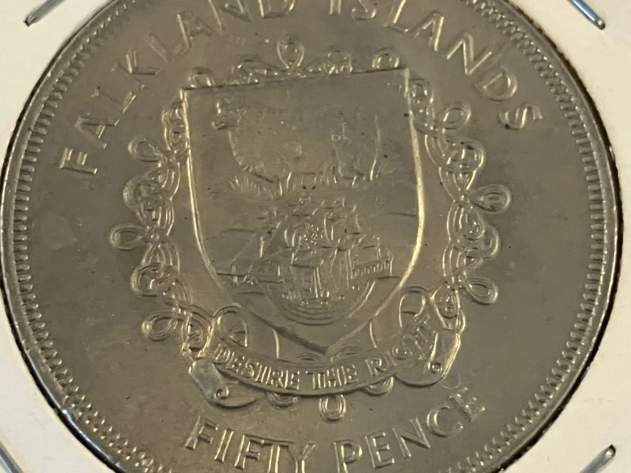 Billede 1 - Falkland Islands Fifty Pence 1977