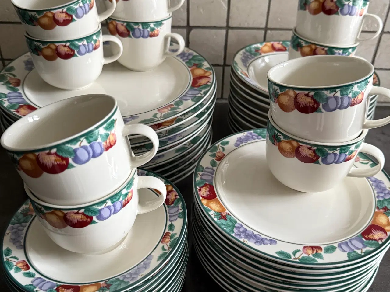 Billede 1 - Kaffe/spisestel til 10 pers