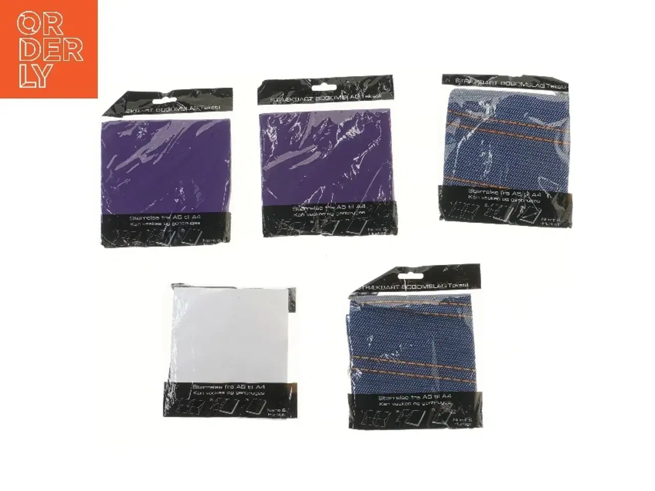 Billede 1 - Strækbare bogomslag A5 til A4