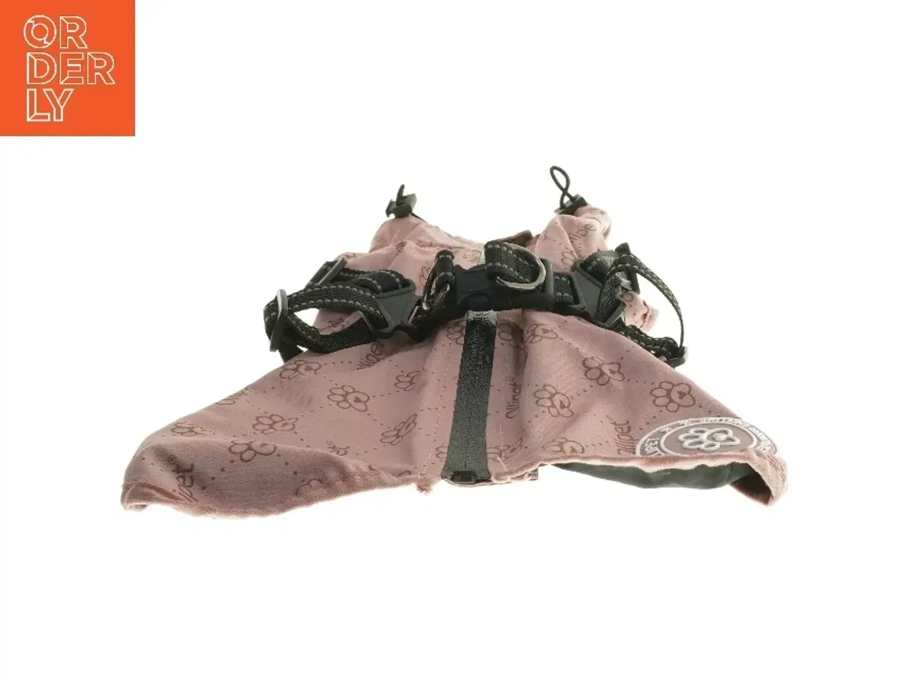 Billede 2 - Pink hundejakke med sele fra Ollipet (str. 39x17 cm)