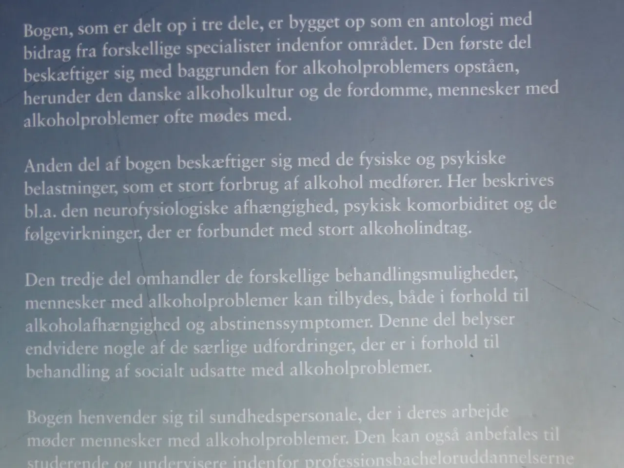 Billede 3 - Mennesker med alkoholproblemer :