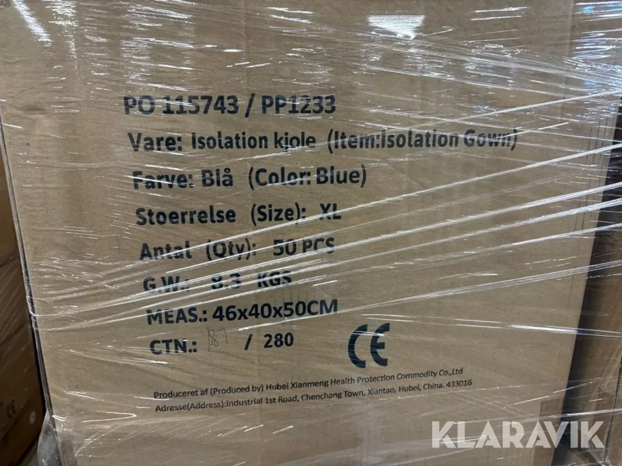 Billede 2 - Isolationskjoler Str. XL - 2 paller