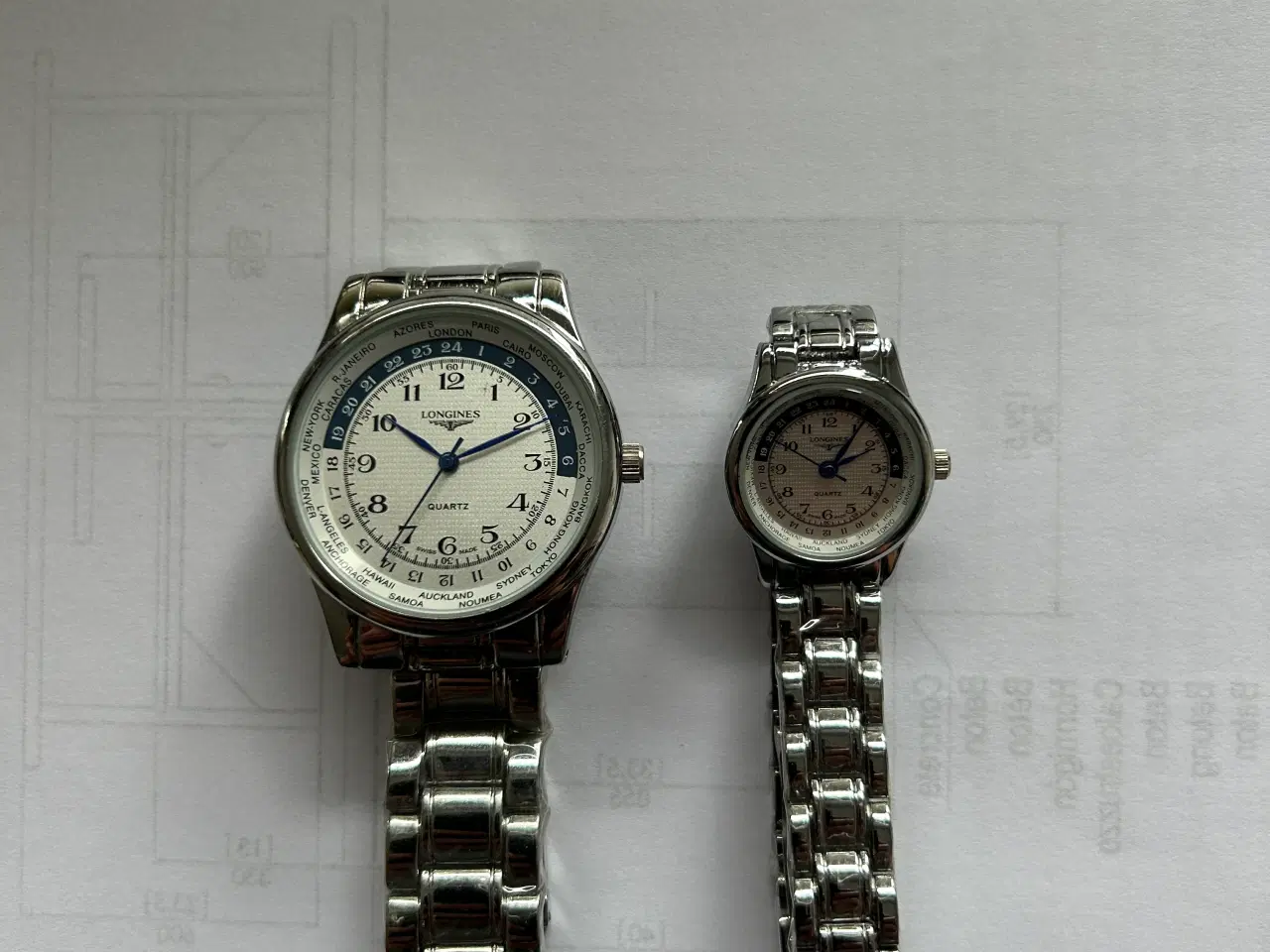 Billede 1 - Herre- og dameur sæt