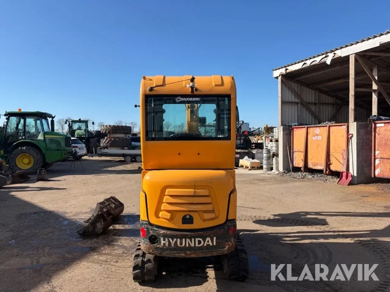 Billede 5 - Gravemaskine Hyundai 16.9 med skovlpakke