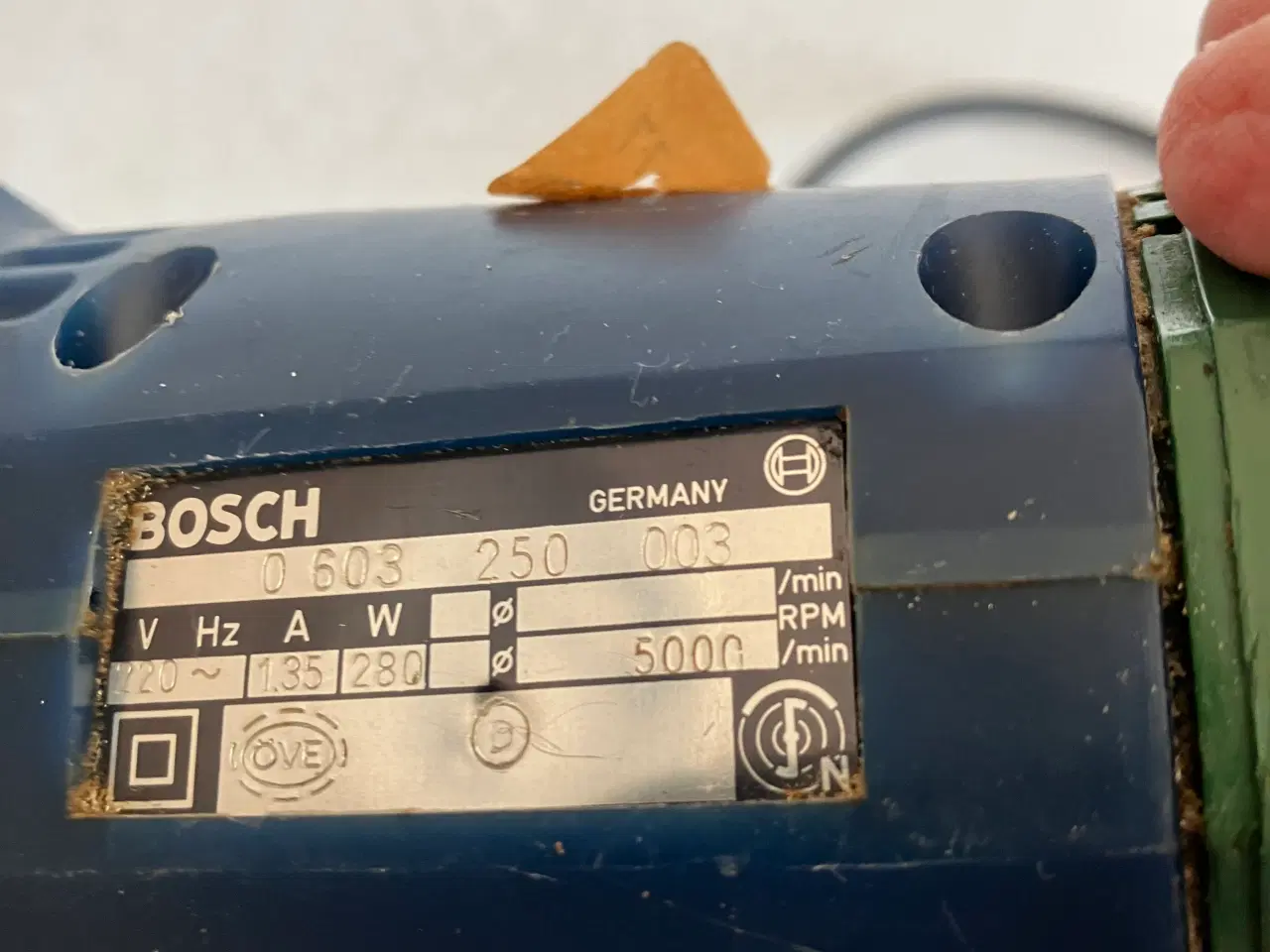 Billede 3 - Rystepudser Bosch P20 i fin stand