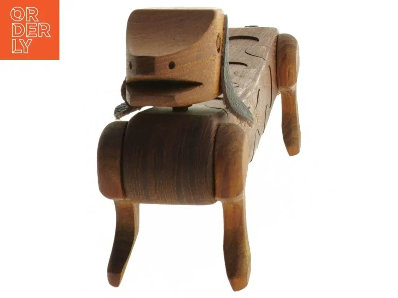 Billede 2 - Træ hundefigur fra Trip Trap (str. 30 cm)