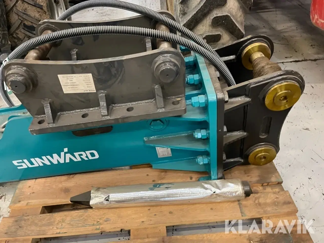 Billede 3 - Hydraulikhammer Sunward SWRG085H